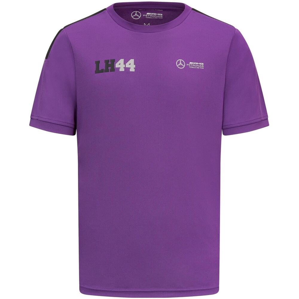 Mercedes AMG Petronas Formula One Team - Lewis Hamilton Sports T-Shirt Purple XS